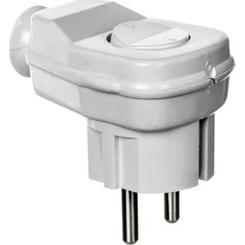 Elektrická zásuvka Elektrická Zásuvka nástěnná Elektro-Plast Opatówek bílá