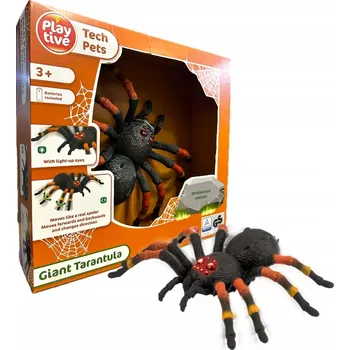plyšák Playtive Pavouk Obří Tarantule Svítící oči Pohybuje se jako opravdový