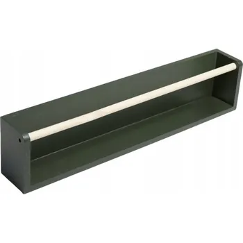 police POLICE NA KNIHY PRO DĚTI DO DĚTSKÉHO POKOJE TMAVĚ ZELENÁ MDF