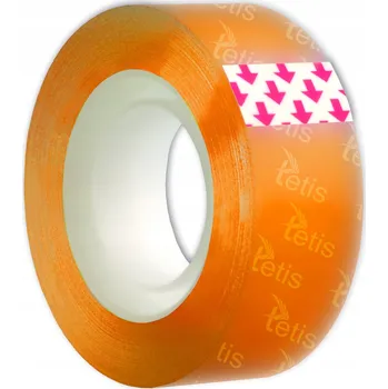 Lepicí páska TETIS BT110-A KŘIŠŤÁLOVÁ LEPICÍ PÁSKA 19MM X 25M