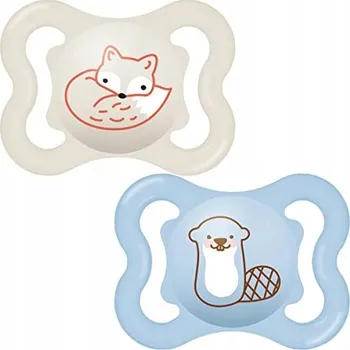 dudlíky Dudlík Mam ortodontický kaučukový 2 m +