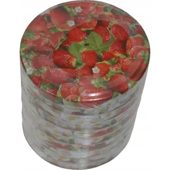 10x Víčko na zavařovací sklenice - uzávěr - kryt - šroubovací víčka - průměr 82 mm - 10 ks