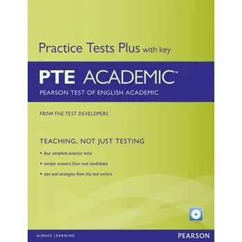 Anglický jazyk Pearson Test of English Academic Practice Tests Plus and CD-ROM with Key Pack - Chandler Kate