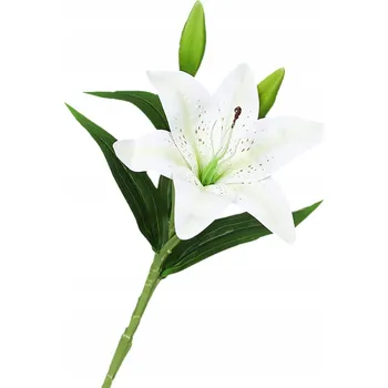 umělá květina UMĚLÁ KVĚTINA VĚTVIČKA LILIE 38 CM KYTICE KVĚTINY