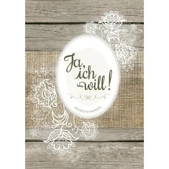 Hochzeitstagebuch 'Ja, ich will!'