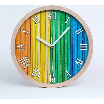 Hodiny Nástěnné hodiny Tulup vícebarevné 30 cm