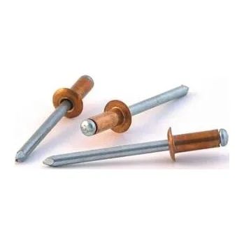 Nýt nýt trhací 4,0*10mm Cu/St DIN 7337