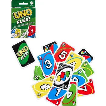Desková hra MATTEL Hra karetní Uno Flex! *SPOLEČENSKÉ HRY*