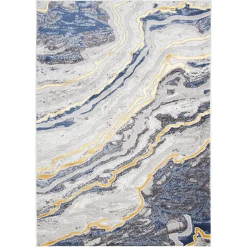 Koberec Koberec SHINE 80x150 Neobvyklý ZLATÝ moderní v3