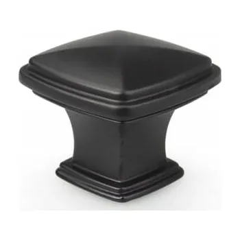 Nábytkové kování Nábytková úchytka černá čtvercová GM-712 ATM