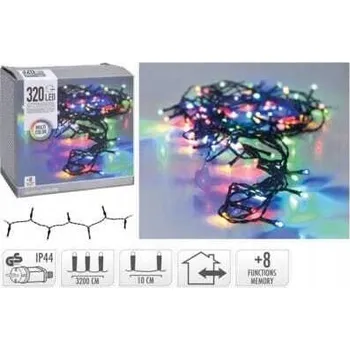 Vánoční dekorace Vánoční osvětlení na stromeček Hurtowniak pro vnitřní použití, 1 m délka, 10 světýlek