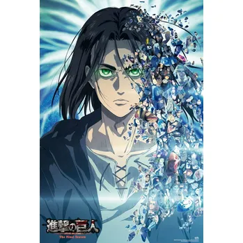 Obraz Plakát Attack On Titan bez rámu 61 x 91,5 cm