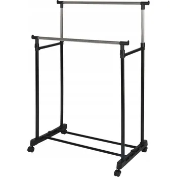 Věšák Stojanový věšák kovový Homelife černý