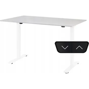 Psací stůl Obdélníkový psací stůl ProErgo 138 x 80 x 121 cm bílý