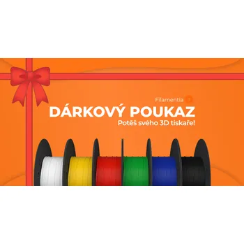 Dárková krabička Filamentia - Dárkový poukaz - 100kč