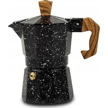 Kávovar NAVA Hliníková moka konvička 50 ml ESPRESSO MOKKA LATTE NATURE