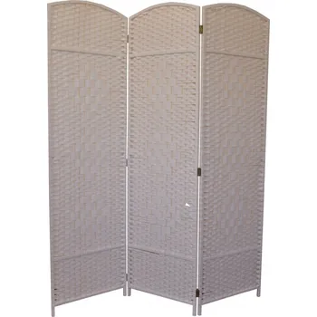 Paraván Paraván provázkový třídílný barva bílá