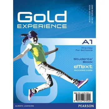 Gold Experience A1 eText SB AccessCodeCard