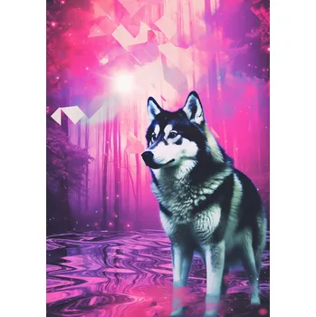 Plakát Plakát Vlčí Duch bez rámu 29,7 x 42 cm