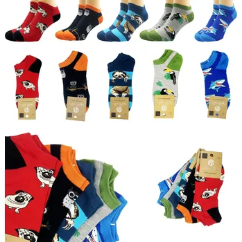 Pánská móda LoveMyToys Ponožky KOTNÍKOVÉ PONOŽKY LEGRAČNÍ PÁNSKÉ vícebarevné velikost 44-46