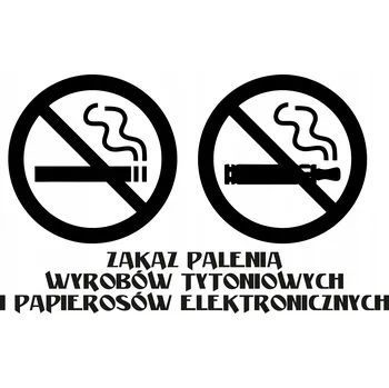 autokoberec SAMOLEPKA ZÁKAZ KOUŘENÍ 18,4x30cm