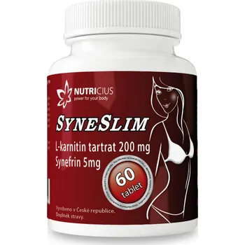 Doplněk stravy NUTRICIUS SyneSlim synefrin + karnitin Balení: 60 tablet