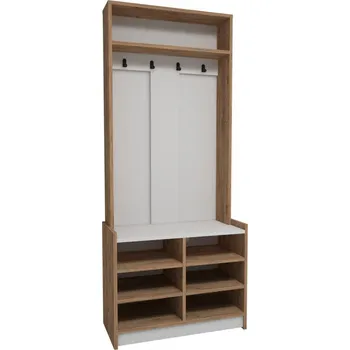 Předsíňová stěna Casarredo OREO předsíňová stěna, borovice / bílá