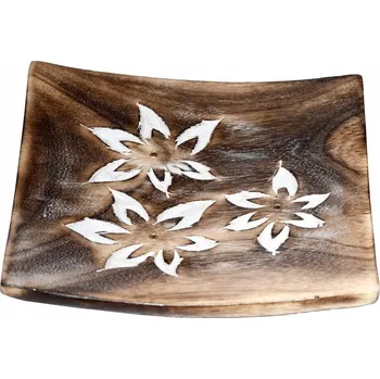 Obraz Podložka pod vonné tyčinky Puckator dřevo 13 x 13,5 cm