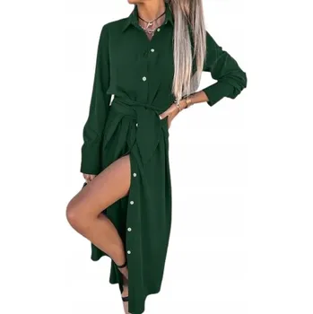 Dámské šaty Koktejlové košilové šaty Ara šaty délka do půli lýtek, velikost L