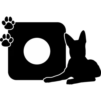 Obraz Samolepka pod vypínač Drukant ovčácký pes