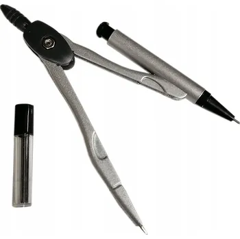 Kružítko Kružítko s automatickou tužkou + tuhy v pouzdro