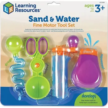 Hračka na písek Sada pro rozvoj motoriky rukou Písek a voda Montessori