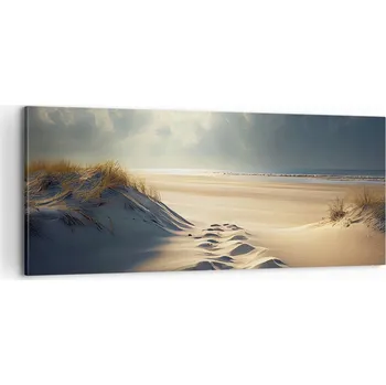 Obraz Foto obraz na plátně canvas 100x40 duny obývák ložnice na zeď velký