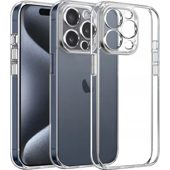 Pouzdro na mobilní telefon Zadní Kryt KrainaGSM pro Apple iPhone 15 Pro bezbarvý