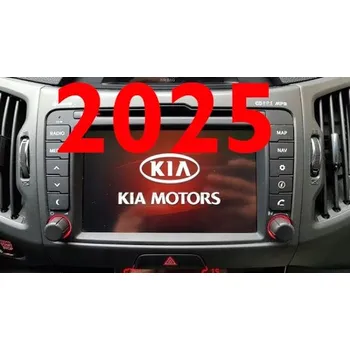 Mapa navigace Evropy KIA VENGA CEED SPORTAGE SORENTO OPTIMA RIO CARENS