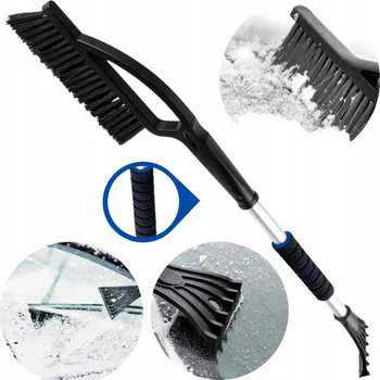Autoškrabka Kartáčová škrabka na ledový sníh automobilová