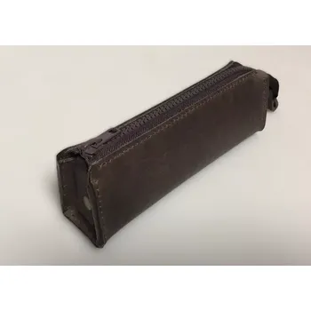 Příslušenství pro reproduktor Kožené pouzdro na tužky hnědé (Kožený penál)