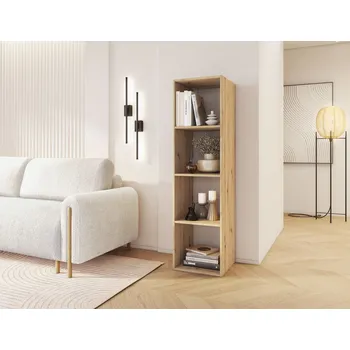 Knihovna ELTAP Policový regál Figgi, dub artisan