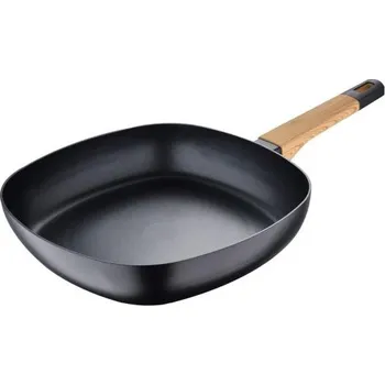 Pánev Bergner Pánev grilovací s nepřilnavým povrchem 28 cm Earth Black