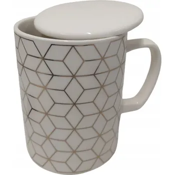 Hrnek Affek Design Chick Geo porcelán 450 ml