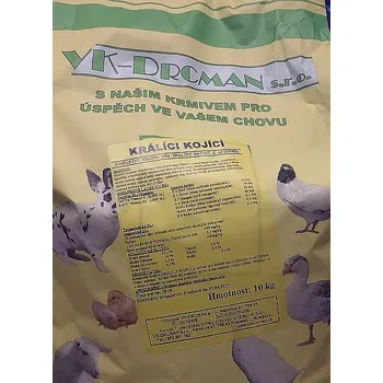 Krmivo pro hlodavce Králíci - krmivo pro kojící - granule 10 kg