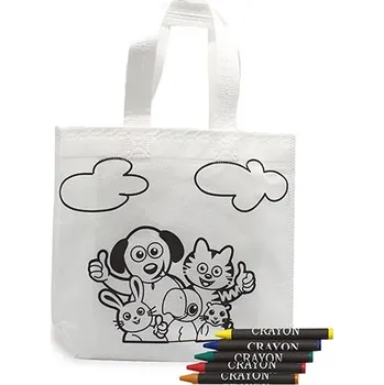 Nákupní taška Sáček GoGreen Animals Zvířátka 22 x 19,5 cm