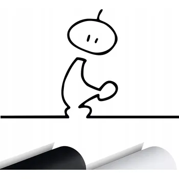 Samolepicí dekorace na vozidlo NÁLEPKA Grafika na auto LA LINEA BALUM BALUM Bla Bla Bla 15x9