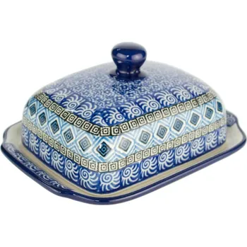 Máslenka Máslenka, dóza na máslo 18 cm Ceramika Artystyczna Bolesławiec