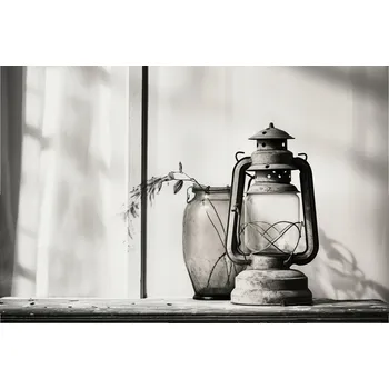 Plakát Plakát Lampa ve stínech bez rámu 91,5 x 61 cm