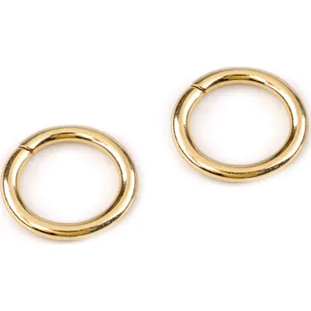 Kroužek Ø15 mm Varianta: 4 zlatá klasik, Balení: 10 ks