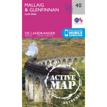 Encyklopedie Mallaig & Glenfinnan, Loch Shiel - Ordnance Survey