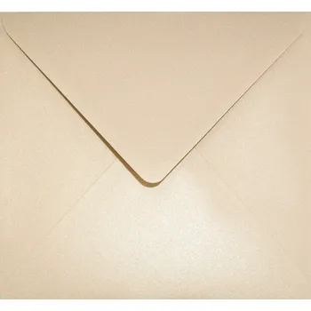 Obálka Čtvercové obálky Aster Metallic nude 5 ks