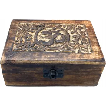 Dárková krabička Krabička ručně vyřezávaná – Buddha
