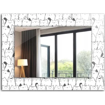 Zrcadlo Zrcadlo Tulup nástěnné obdélníkové 800 x 600 mm